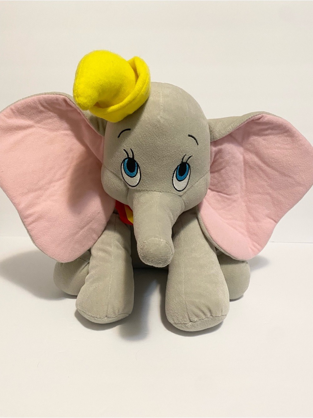 Disney Parks Dumbo the Flying Elephant Large Plush Stuffed Animal Land World Toy